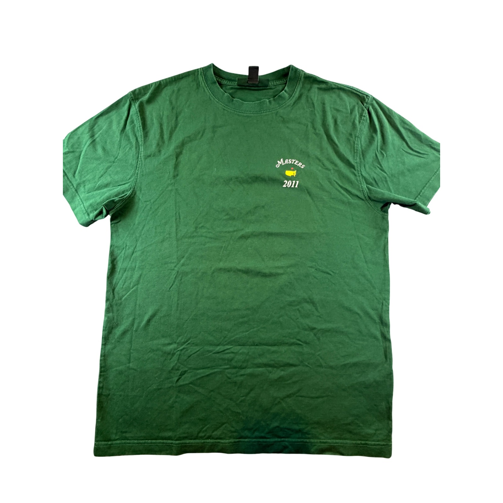Masters Collection 2011 Golf Tournament TShirt Mens Large Green Cotton Tee